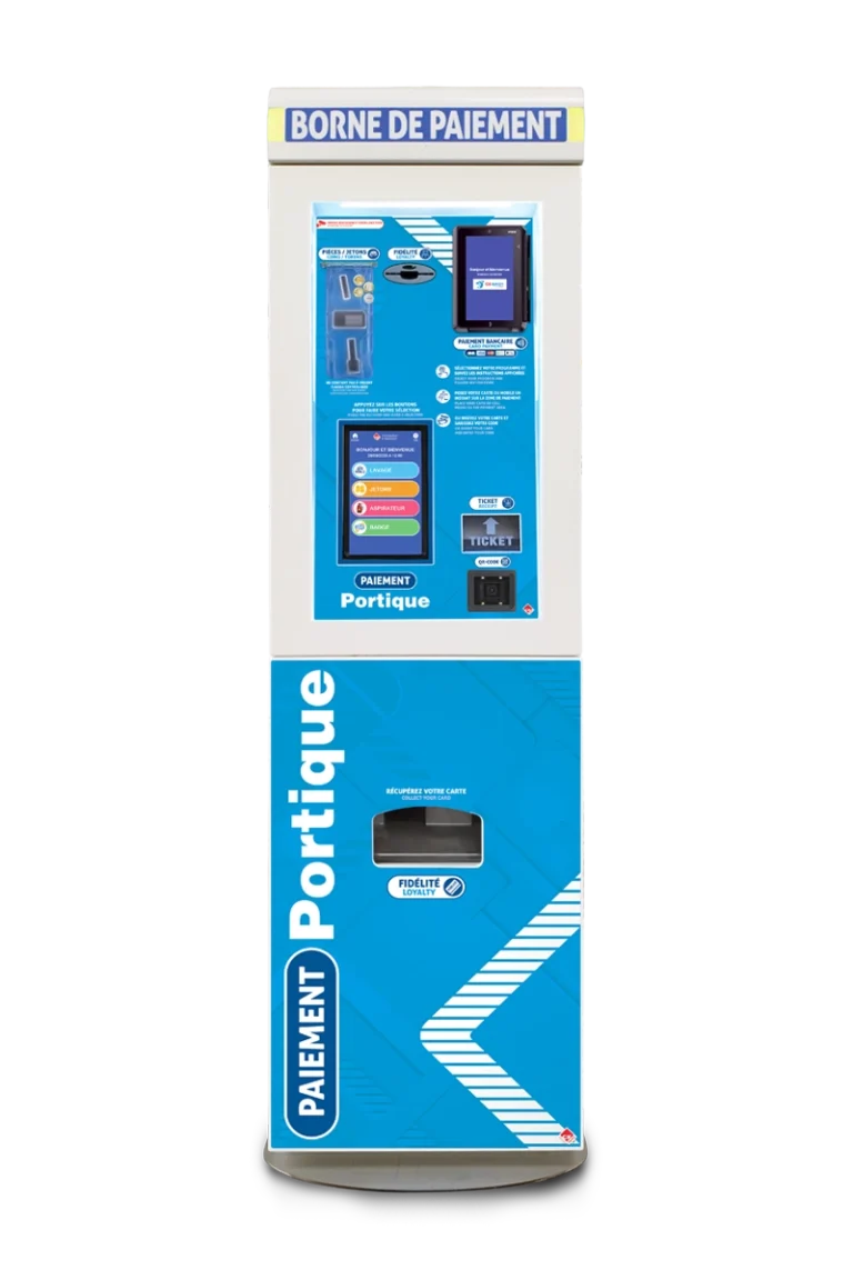 Borne de paiement CKWASH STARTBOX Evo Color