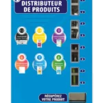 Distributeur<br>de produit - Produit de face