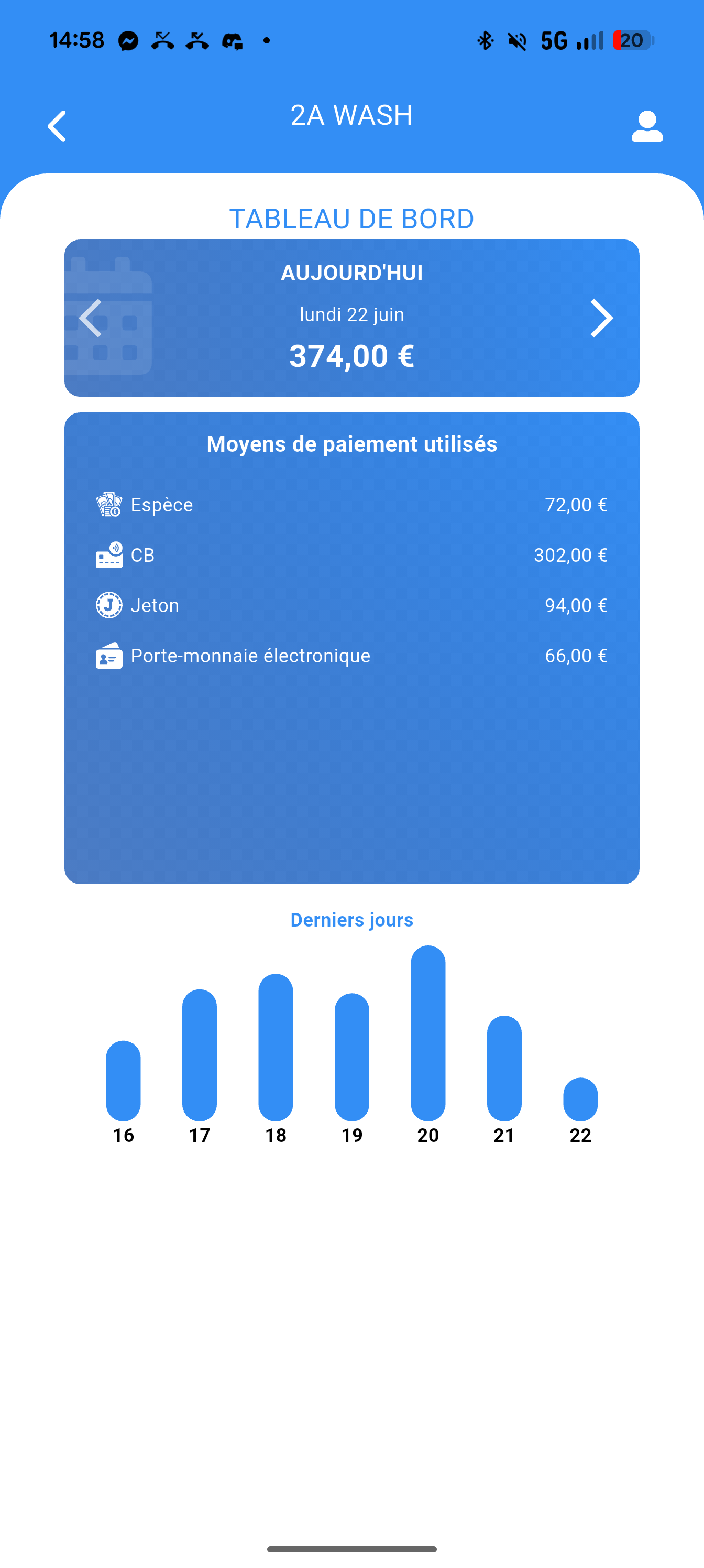Application CKWASH Mobile
